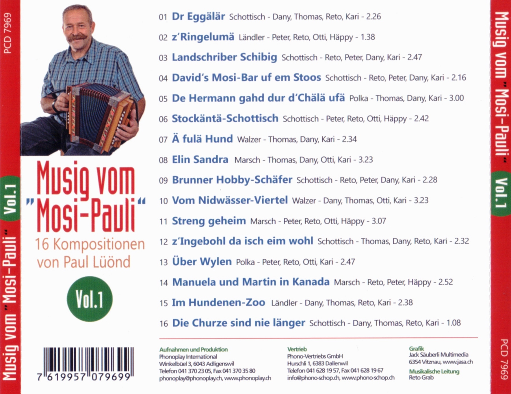 Mosi-Pauli CD 1