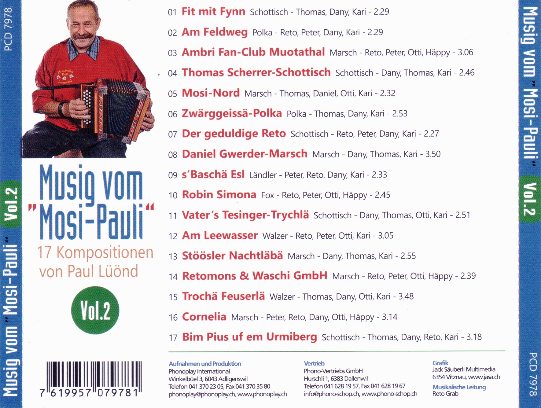 Mosi-Pauli CD 2